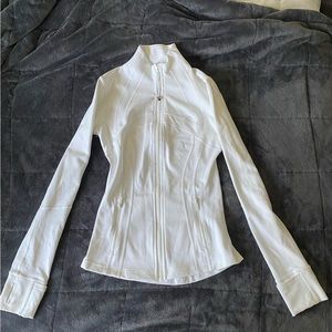 White Lululemon define jacket